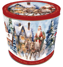 Panettone zasněžená dóza Santa&Sobi 1000g